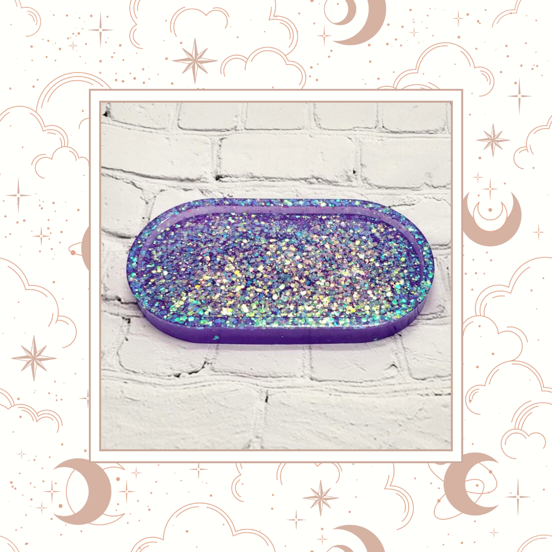 Margaritas Glitter Trinket Tray, Tray for Jewelry, Tray for Crafting –  LexiSparkleCraft