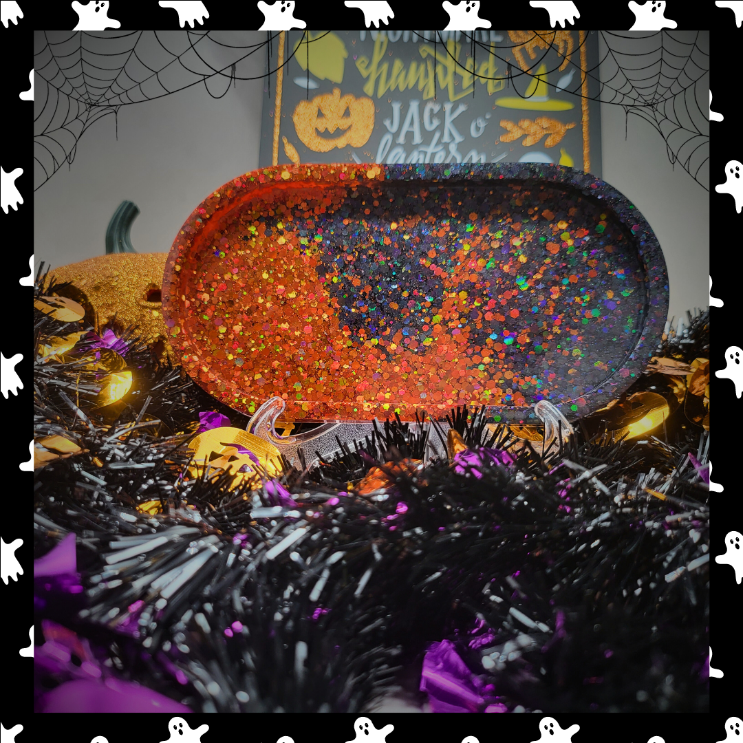 "Trick or Treat" Trinket Tray, Made to Order